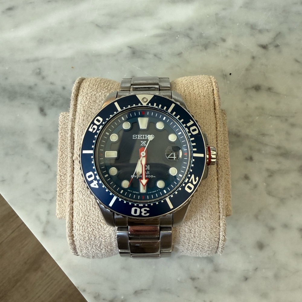 Seiko PADI Solar special edition